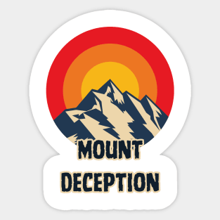 Mount Deception Sticker